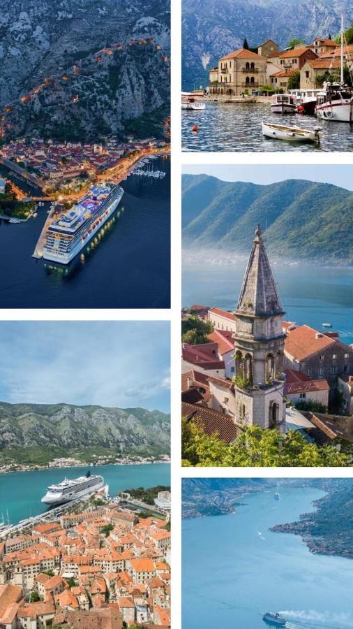 Alisa Sea View Apartment Prcanj Kotor Ngoại thất bức ảnh